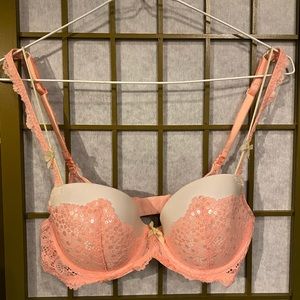 VS Dream Angels Lined Demi Bra 34C